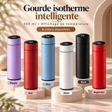 Gourde isotherme intelligente TEMPÉRA : six coloris Purple, Red, Blue, White, Black et Bright Red